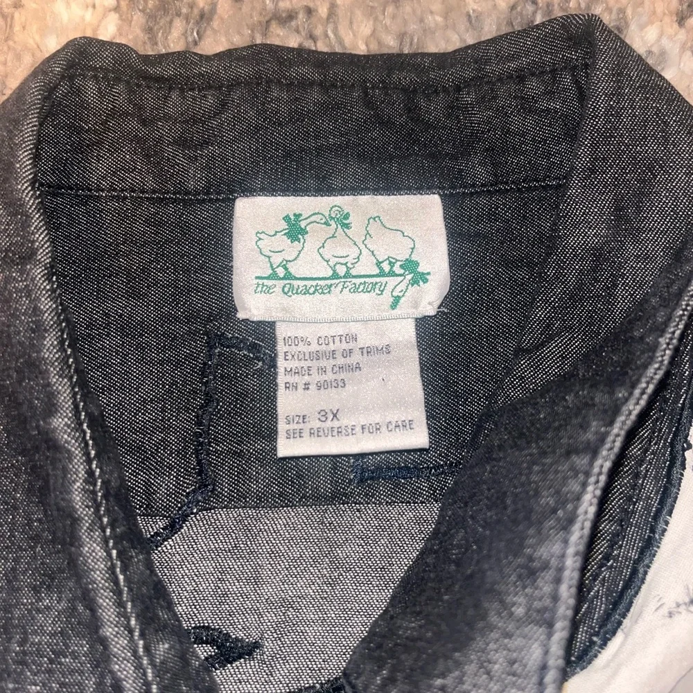 Quaker factory Safari Animal Print Shirt streetwear - Picture 4 of 6